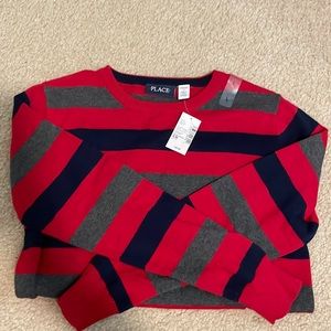 Boys striped sweater